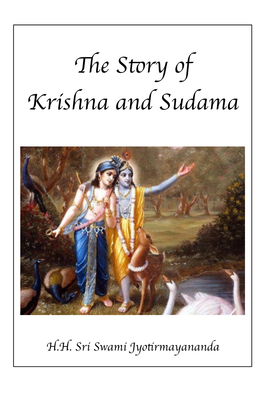 Krishna and Sudama with Bio FINAL