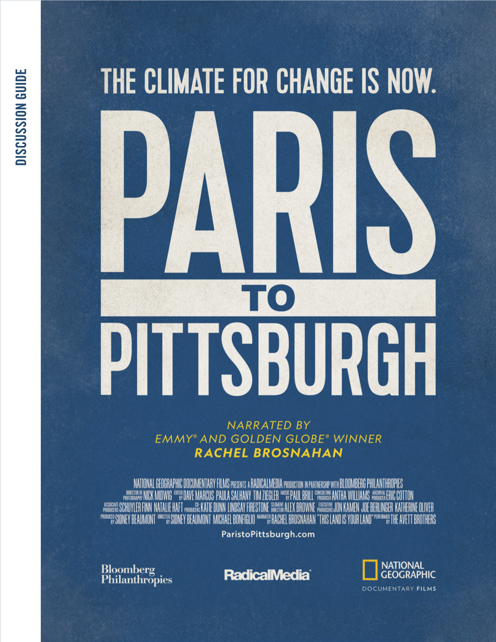 Discussion Guide Paris to Pittsburgh Discussion Guide 2