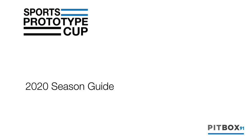 2020 Season Guide 2020 Season Guide Contents