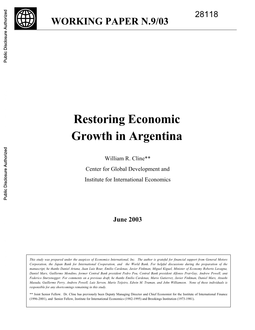 B. Fiscal Imbalance and Debt Sustainability