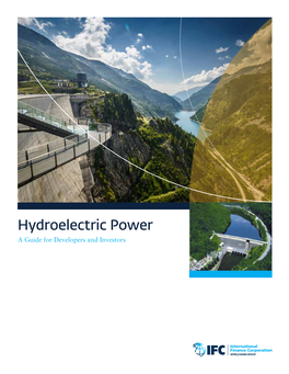 Hydroelectric Power a Guide for Developers and Investors HYDROELECTRIC POWER Iii