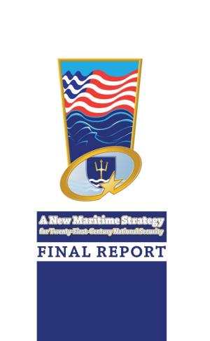 A New Maritime Strategy for 21St-Century National Security