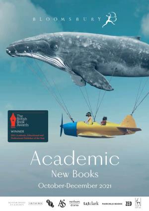 Academic New Books October-December 2021