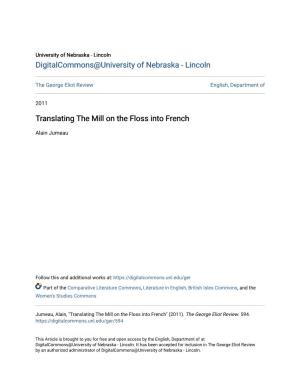 Translating the Mill on the Floss Into French