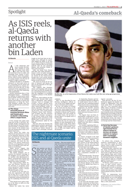 As ISIS Reels, Al-Qaeda Returns with Another Bin Laden
