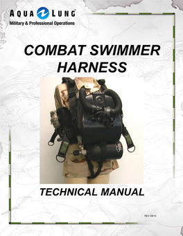 Combat Swimmer Harness