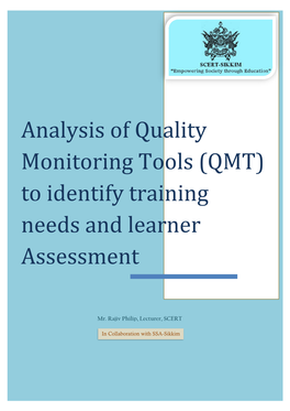 QMT) to Identify Training