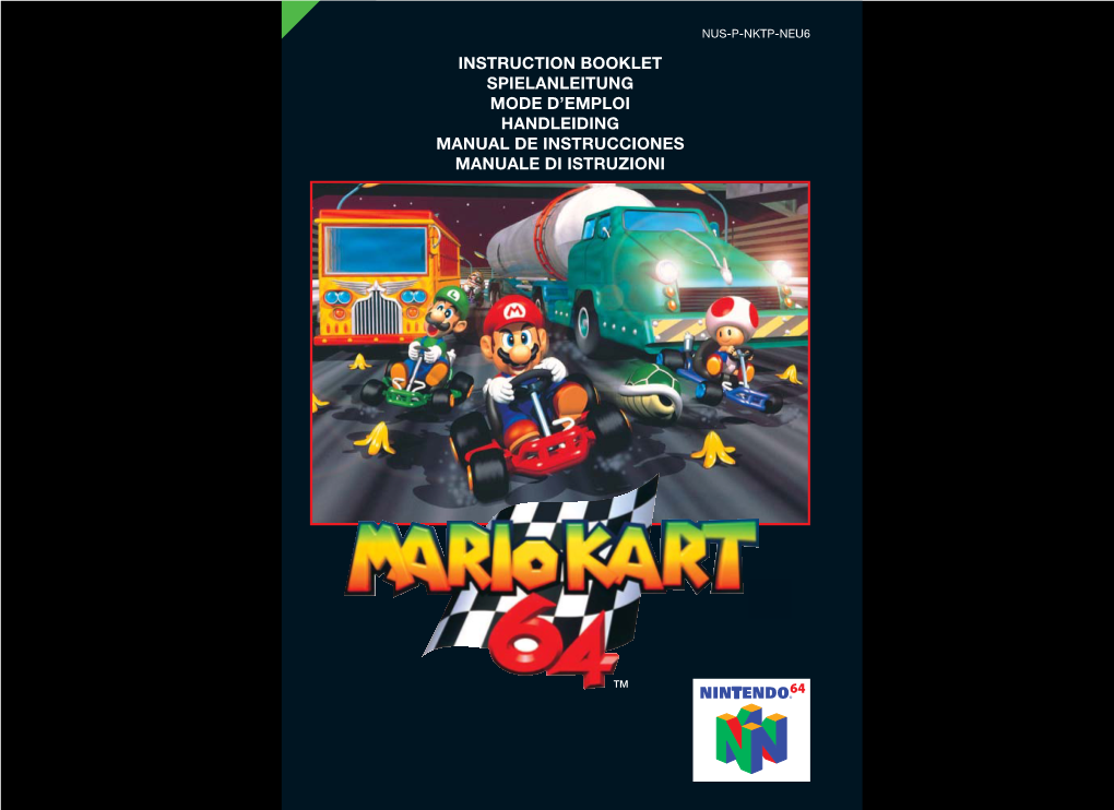 Mario Kart 64 Manual