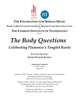 The Body Questions Celebrating Flamenco’S Tangled Roots
