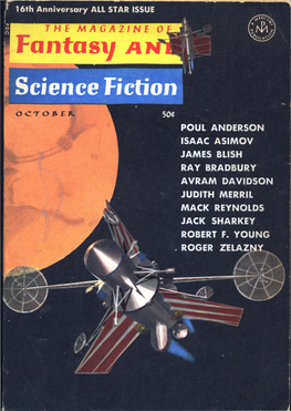 This Month's Fantasy and Science Fiction