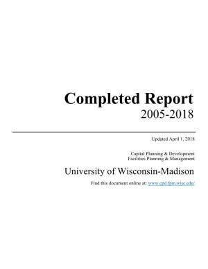 Completed Report 2005-2018