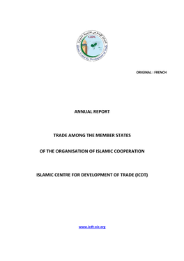Annual Report Trade Among the Member States of The