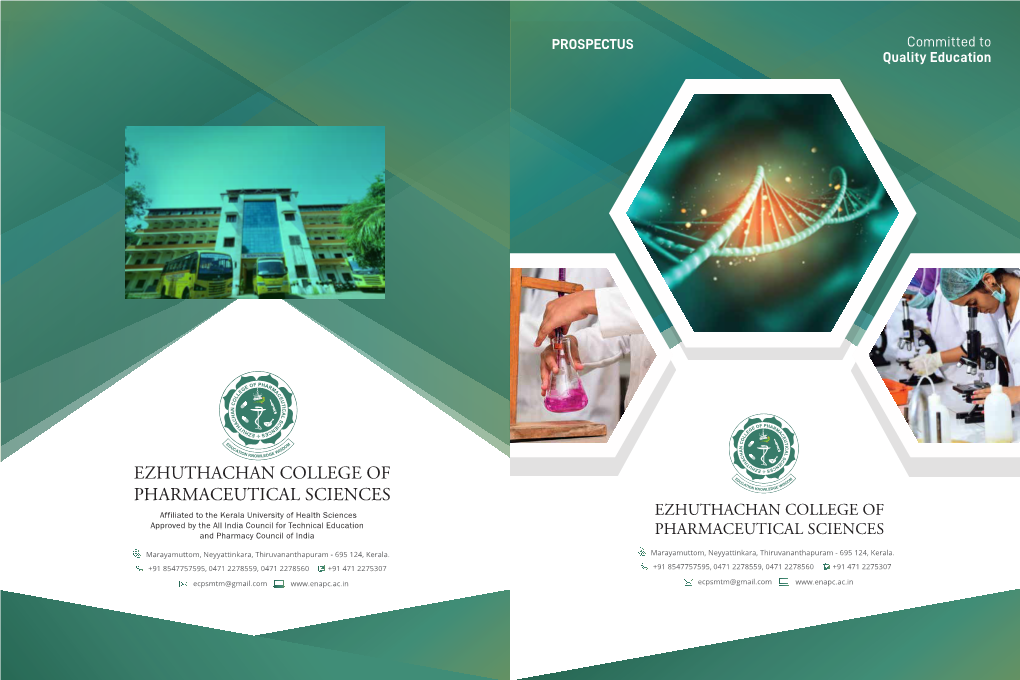 Committed to Quality Education PROSPECTUS