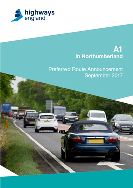 In Northumberland Preferred Route Announcement September 2017