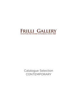 Catalogue Selection CONTEMPORARY CONTEMPORARY INDEX