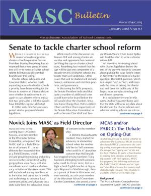 Senate to Tackle Charter School Reform