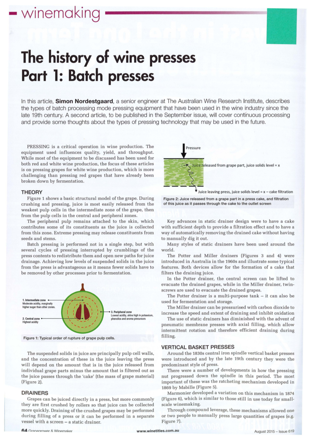 Winemaking the History of Wine Presses Part 1: Batch Presses