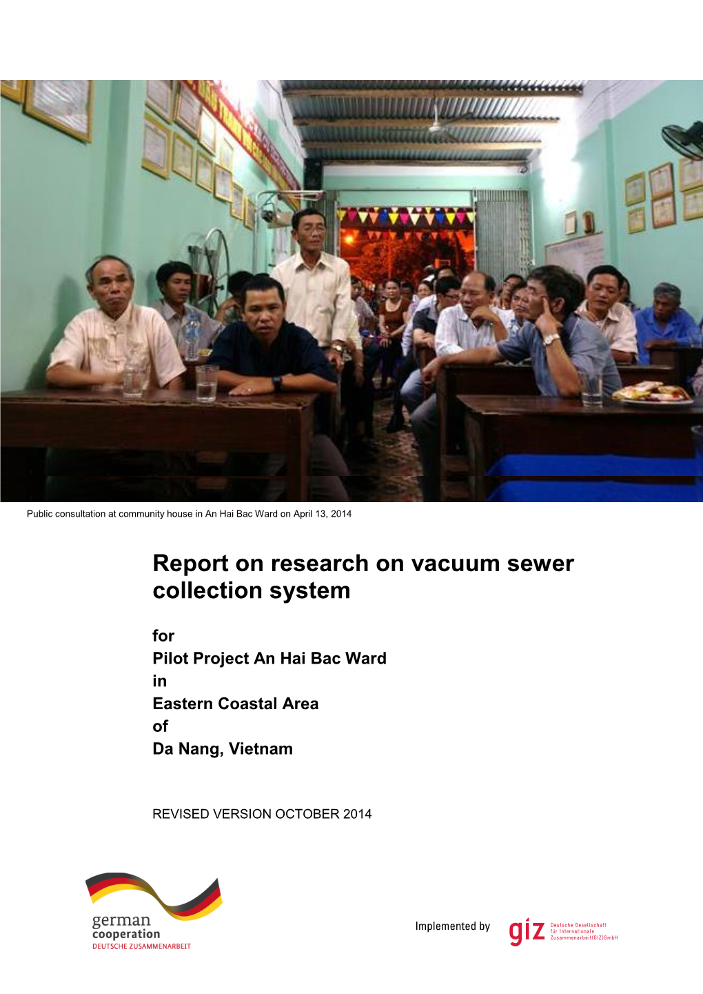 Report on Research on Vacuum Sewer Collection System