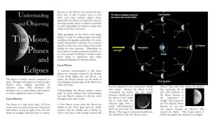 Understanding and Observing the Moon's Phases and Eclipses