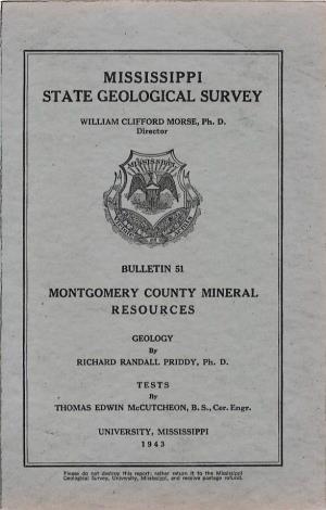 Montgomery County Mineral Resources