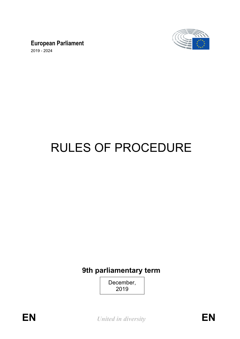 Rules of Procedure