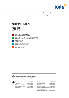 Supplement 2015