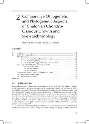 Osseous Growth and Skeletochronology