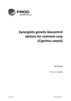 Synergistic Genetic Biocontrol Options for Common Carp (Cyprinus Carpio)