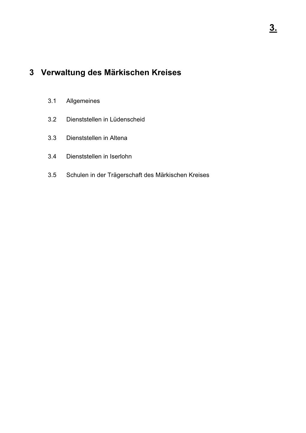 3 Verwaltung Des Märkischen Kreises