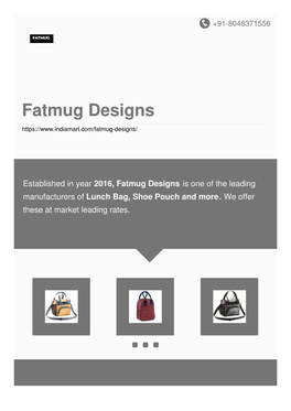 Fatmug Designs