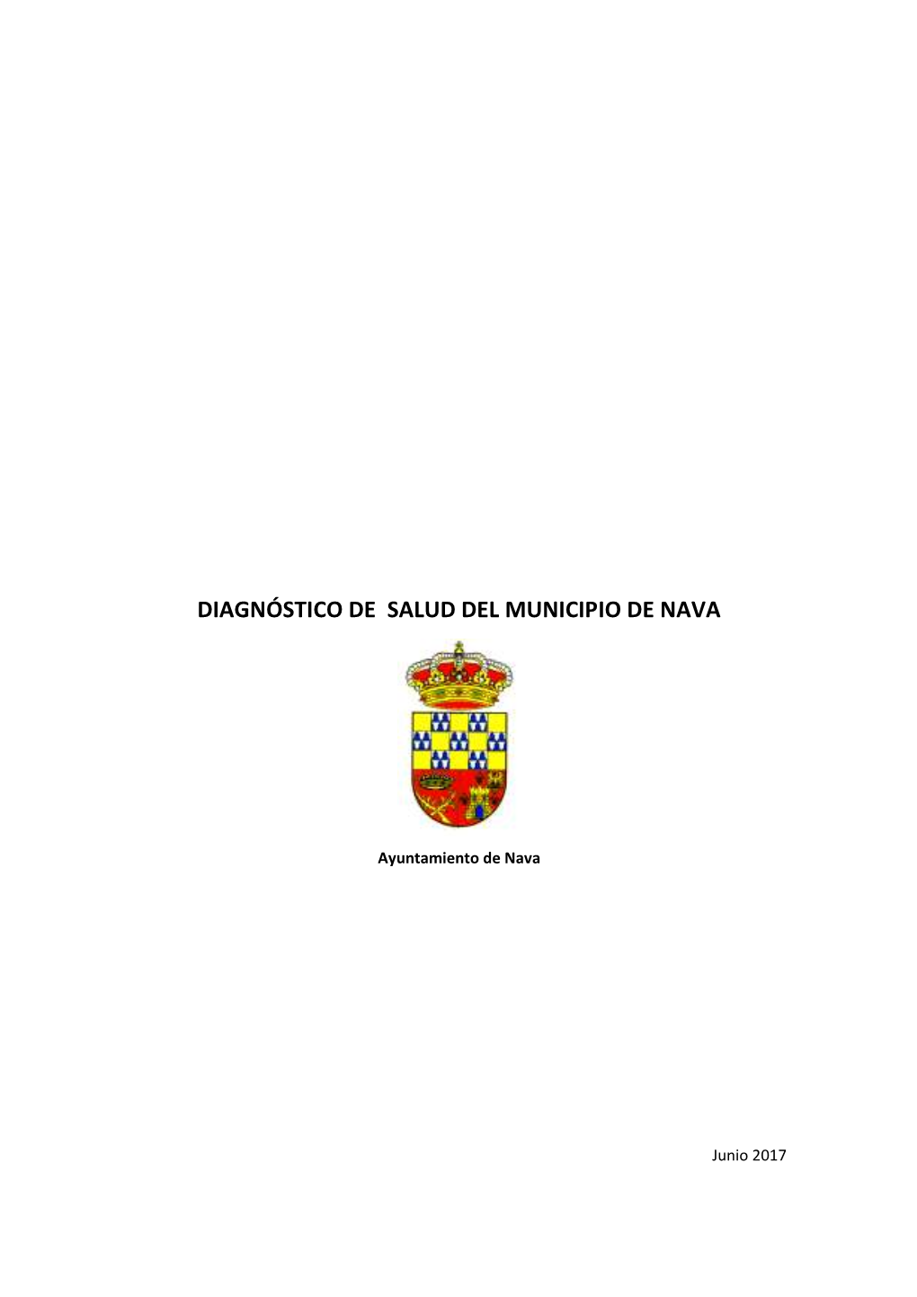 Diagnóstico De Salud Del Municipio De Nava