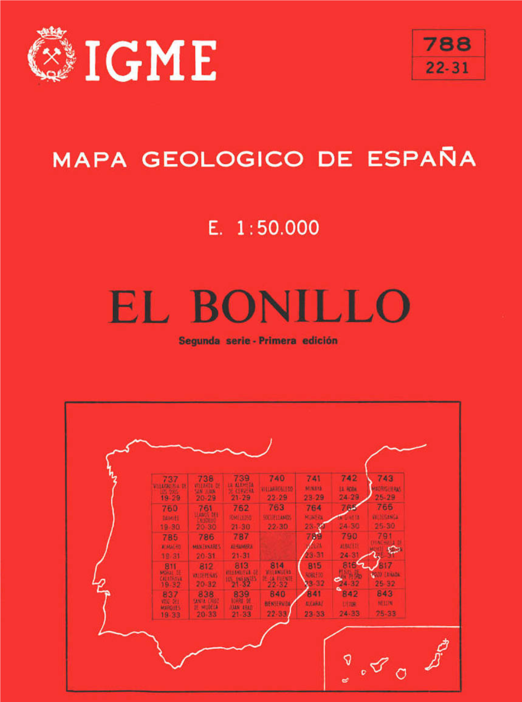 Memoria Asociada Al Mapa De La Hoja