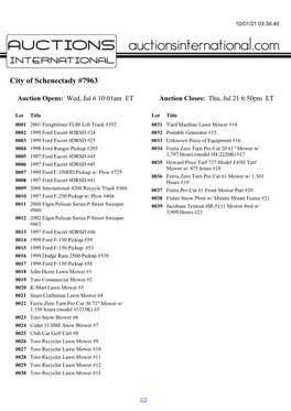 City of Schenectady #7963