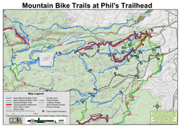Mountain Bike Trails at Phil's Trailhead