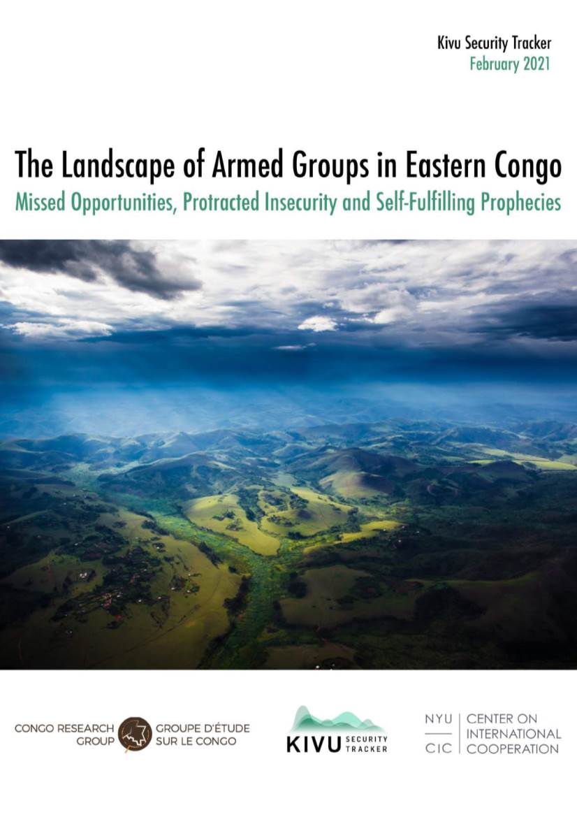 Landscape of Armed Groups in Eastern Congo