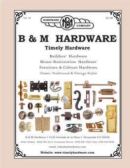 BM Hardware Catalog 2015.Indd