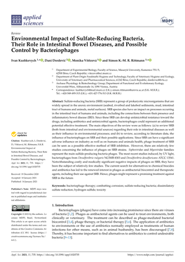 Environmental Impact of Sulfate-Reducing Bacteria, Their Role in Intestinal Bowel Diseases, and Possible Control by Bacteriophages