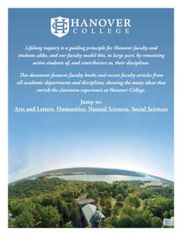 Jump To: Arts and Letters, Humanities, Natural Sciences, Social Sciences ARTS and LETTERS