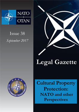 NATO LEGAL GAZETTE, Issue 38