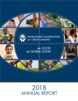 Annual Report a Letter from Foundation Leadership