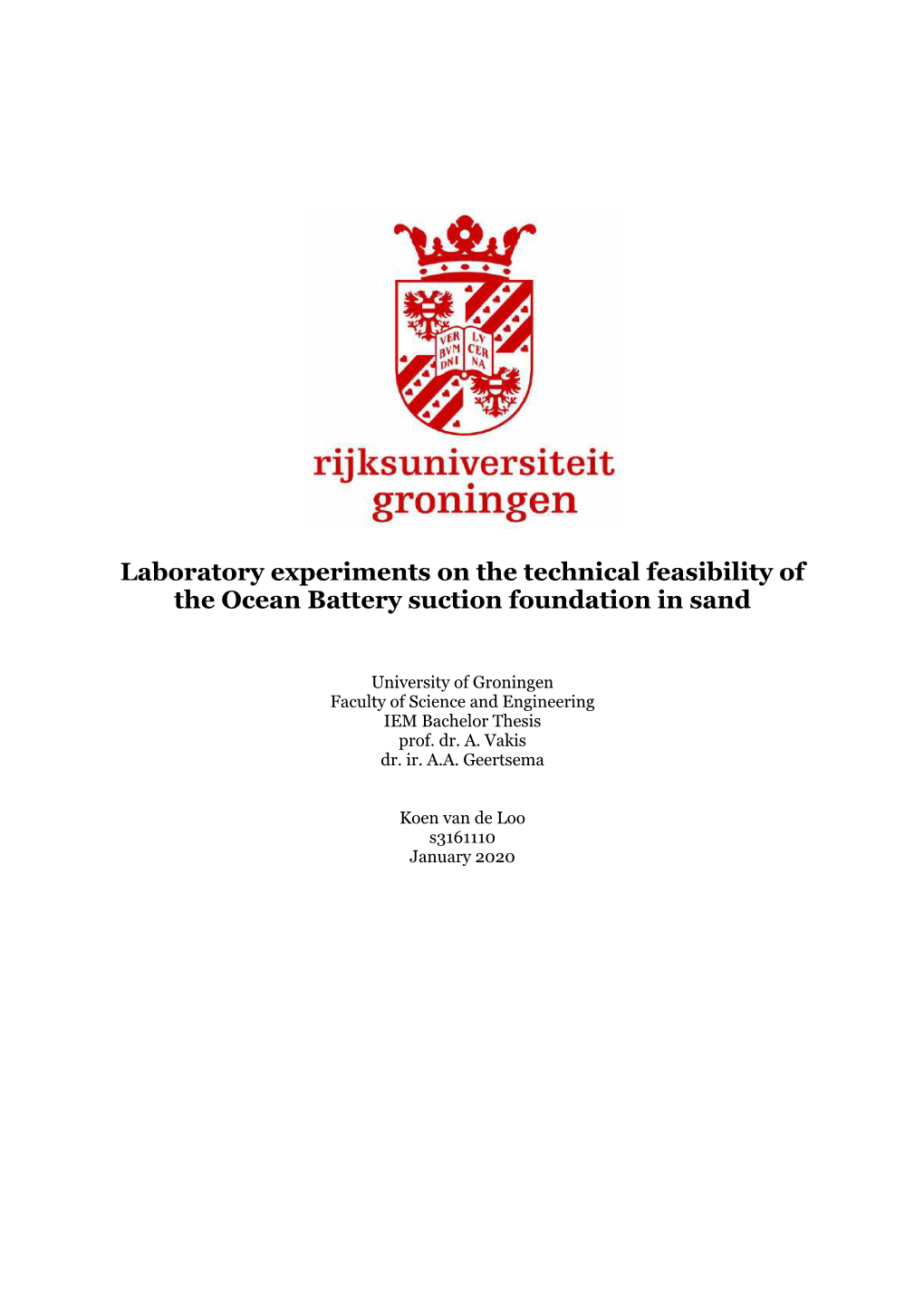 Laboratory Experiments on the Technical Feasibility of the Ocean Battery Suction Foundation in Sand