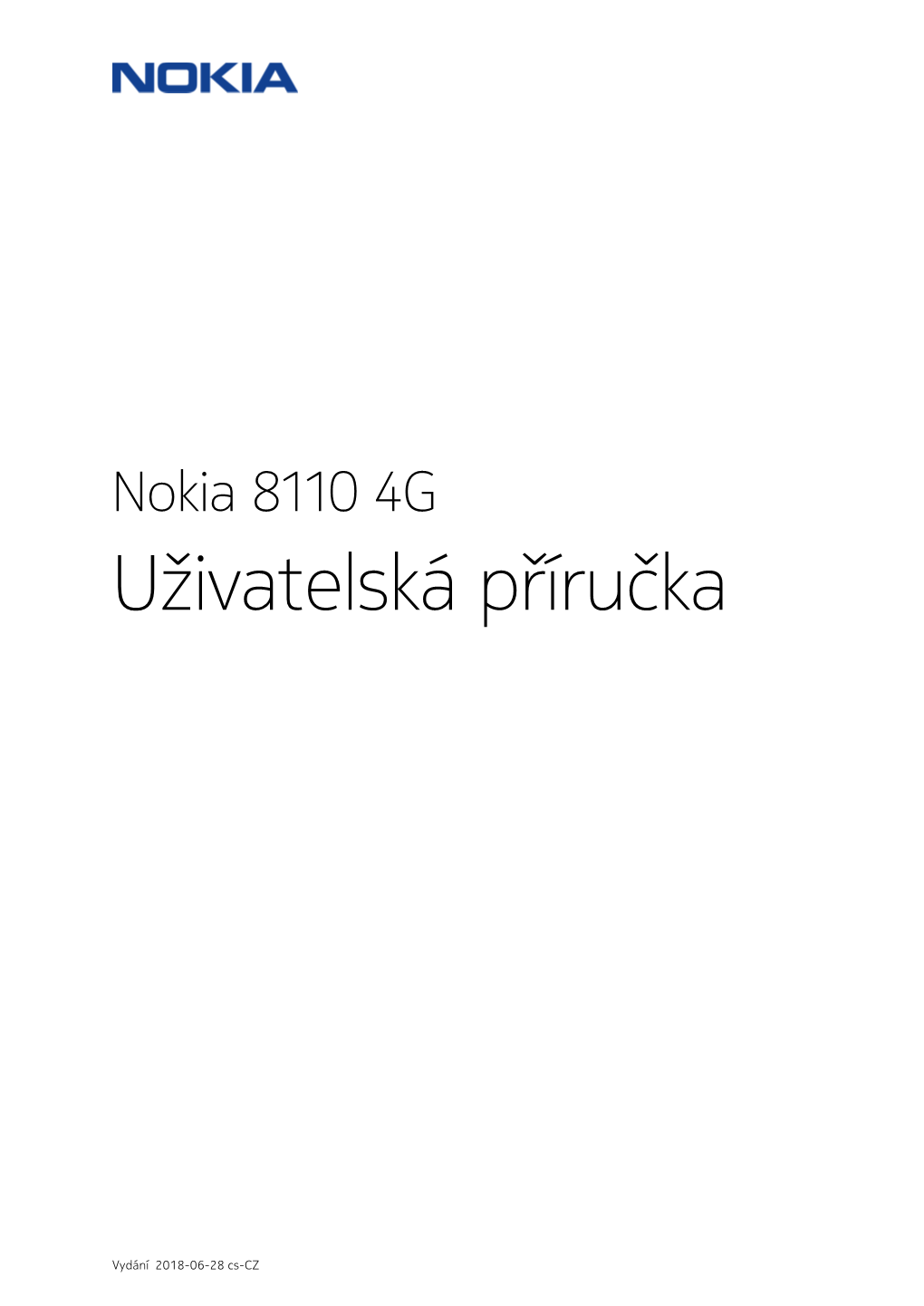 Nokia 8110 4G Dual