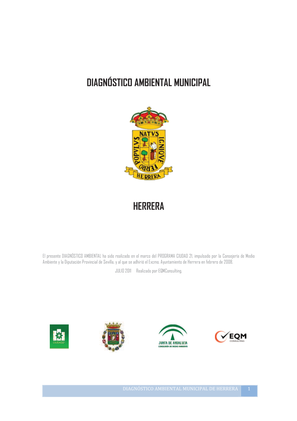 Diagnóstico Ambiental Municipal Herrera