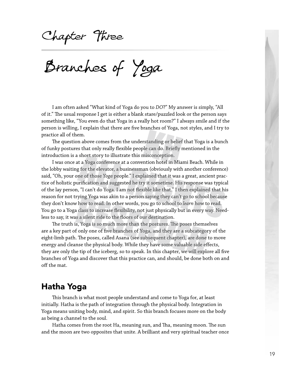 Branches of Yoga