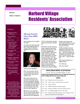 Newsletter Fall 2007 Page 2 of 8