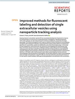 Improved Methods for Fluorescent Labeling and Detection of Single