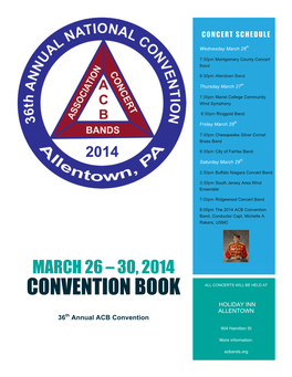 Convention Book