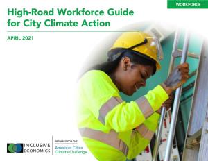 High-Road Workforce Guide for City Climate Action