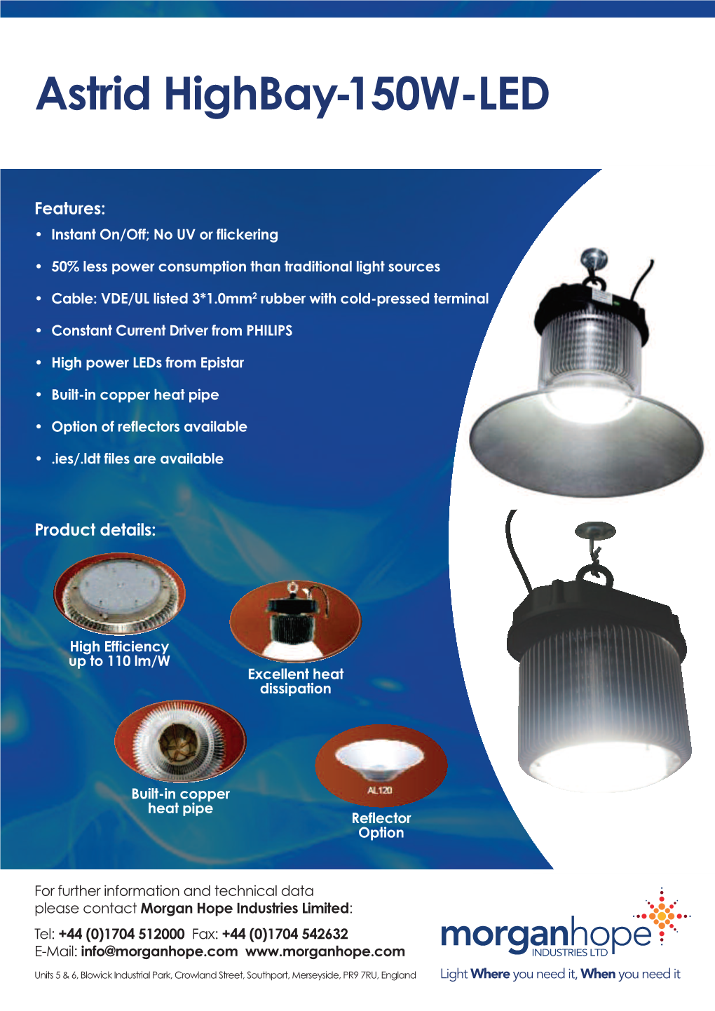 Astrid Highbay-150W-LED