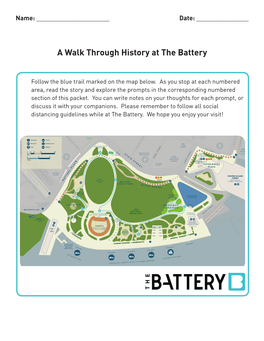 A Walk Through History at the Battery